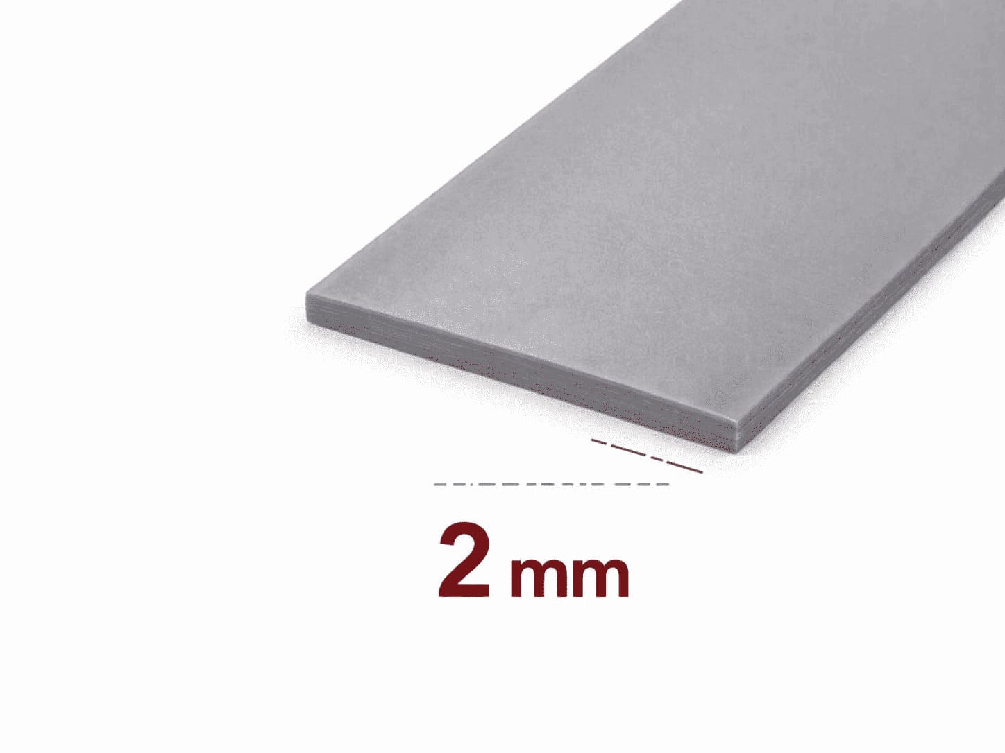 laniere PVC orange opaque epaisseur détails